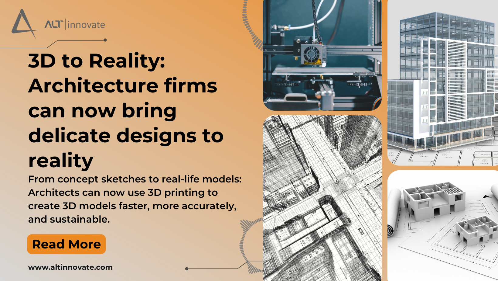 Alt Innovate - a reliable 3d printing partner for architecture models.